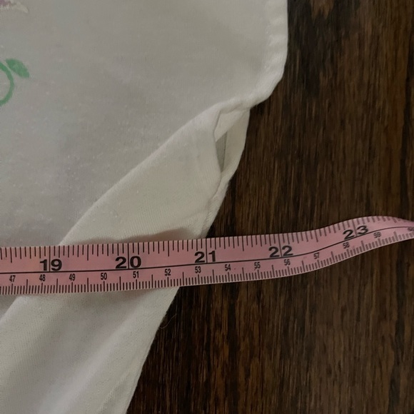 Vintage Pastel Short Sleeve 80’s Floral Blouse: Ladies Casual Retro Top - Picture 4 of 6